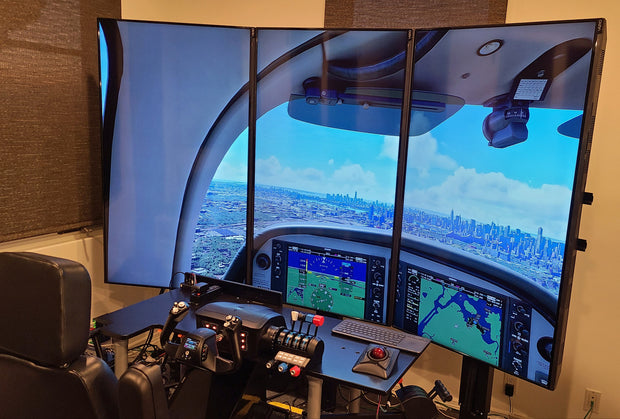Turtle Beach VelocityOne Flight Simulator cockpit