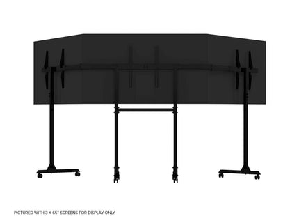 Next Level Racing - Free Standing Triple Monitor Stand - FlightsimWebshop